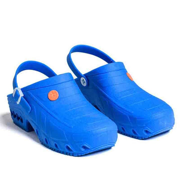 Sabot bleu electrique medical
