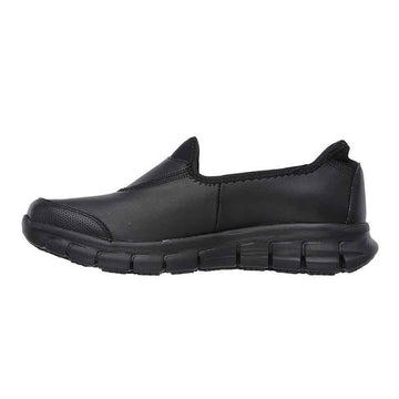 skechers sure track détail côté chaussures cuisine
