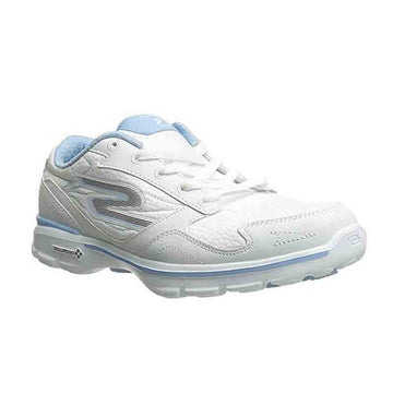 skechers bleue et blanche femme