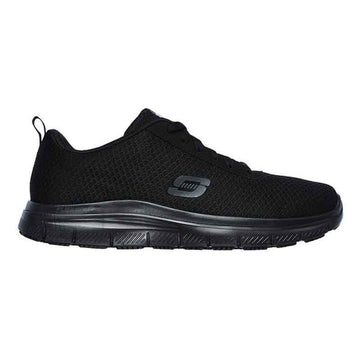 Baskets de Travail Noir Homme Bendon SKECHERS métier restauration hôtellerie