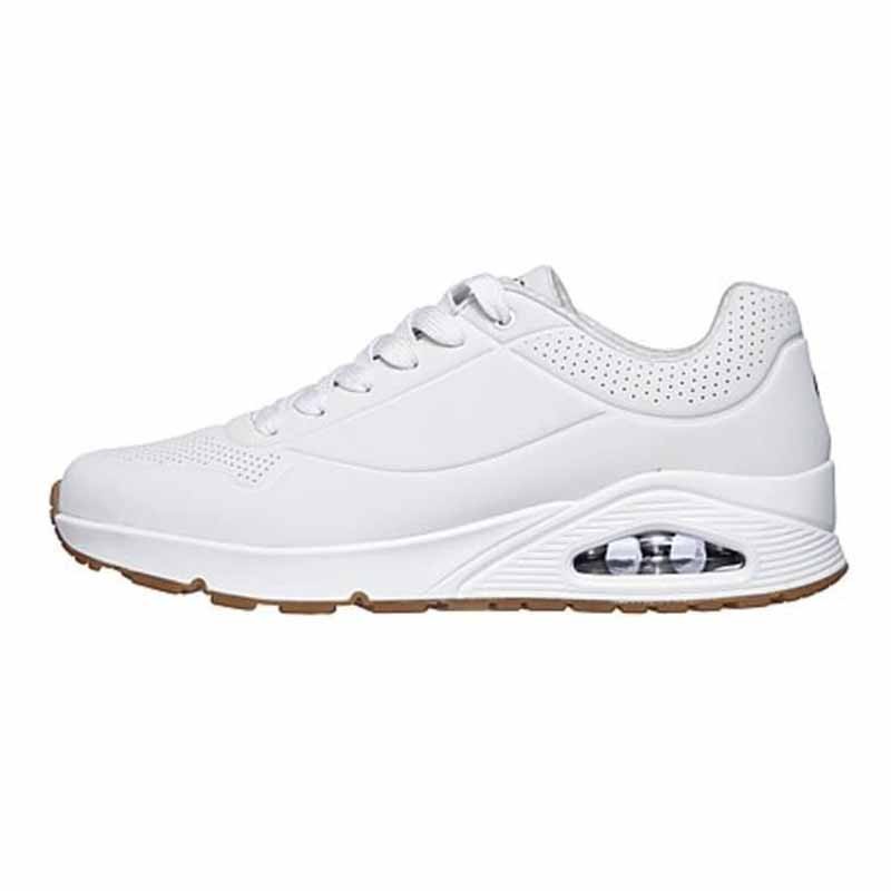 basket stand on air skechers right