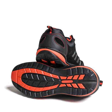 Baskets de Sécurité Steelite Lusum Safety Trainer Noir et Rouge S1P - PORTWEST - 2