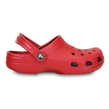 Sabot médical Crocs beach rouge
