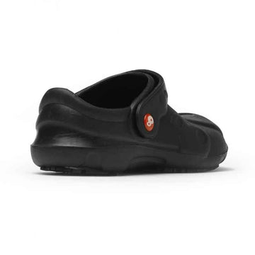 sabot noir confortable
