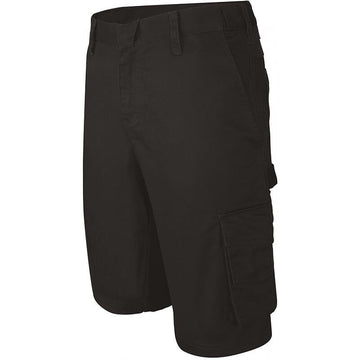 Bermuda de travail multipoche noir TOPTEX