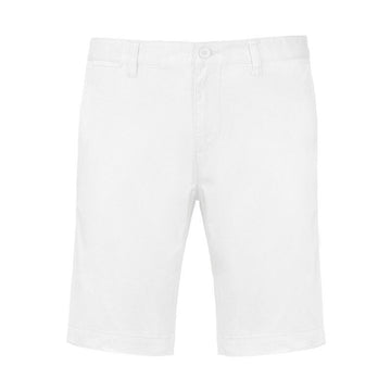 bermuda chino blanc