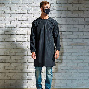 robe coiffeur noire