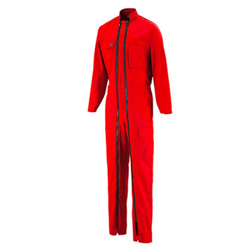 Combinaison de travail 2 zips ROUGE 5MIH80UP