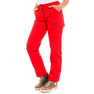 Tenue workwear rouge femme