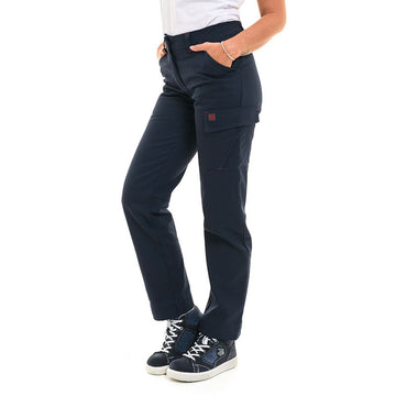 Pantalon à détail poche rabas velcro