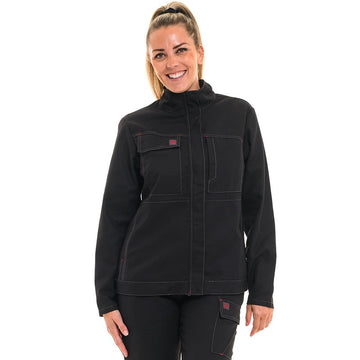 Veste de Travail Femme Citrine Noir - ADOLPHE LAFONT