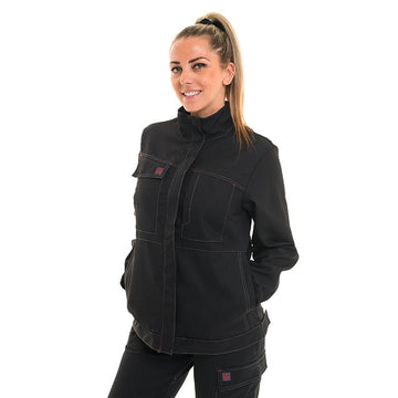 Veste de Travail Femme Citrine Noir - ADOLPHE LAFONT