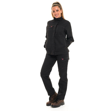 Veste de Travail Femme Citrine Noir - ADOLPHE LAFONT I PORTE