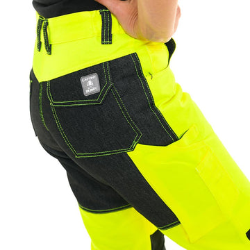 Pantalon jaune fluo lafont