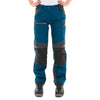 Pantalon de Travail Femme Chain Pétrole et Charcoal - LAFONT
