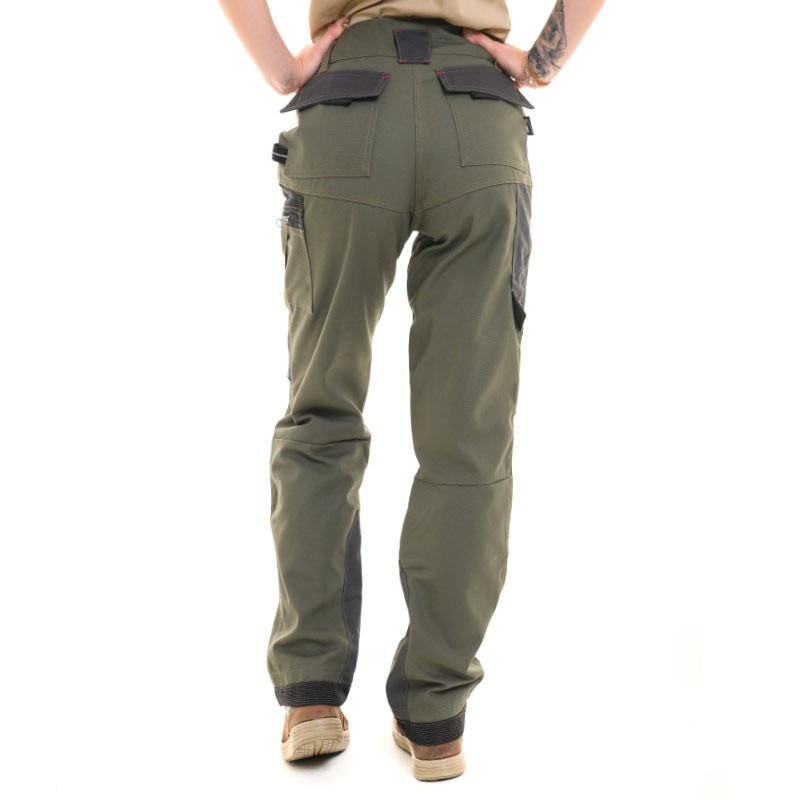 pantalon kaki gris lafont