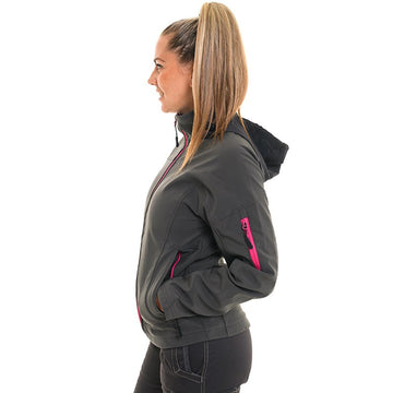 Veste de travail Gris charbon pas cher confortable