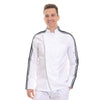 Veste de Cuisine Homme Blanche Liseré Noir GC Score - MOLINEL
