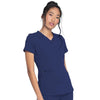 Tunique Médicale Femme Manches Courtes Col V - DICKIES MEDICAL