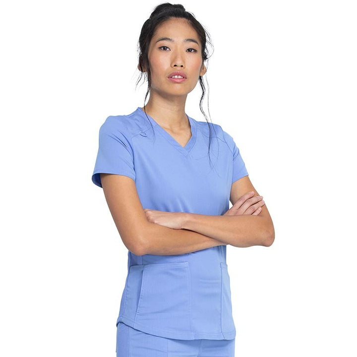 tunique medicale bleu ciel