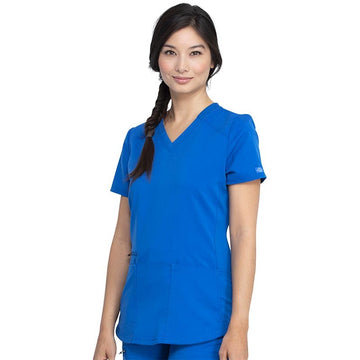tunique medical bleu royal