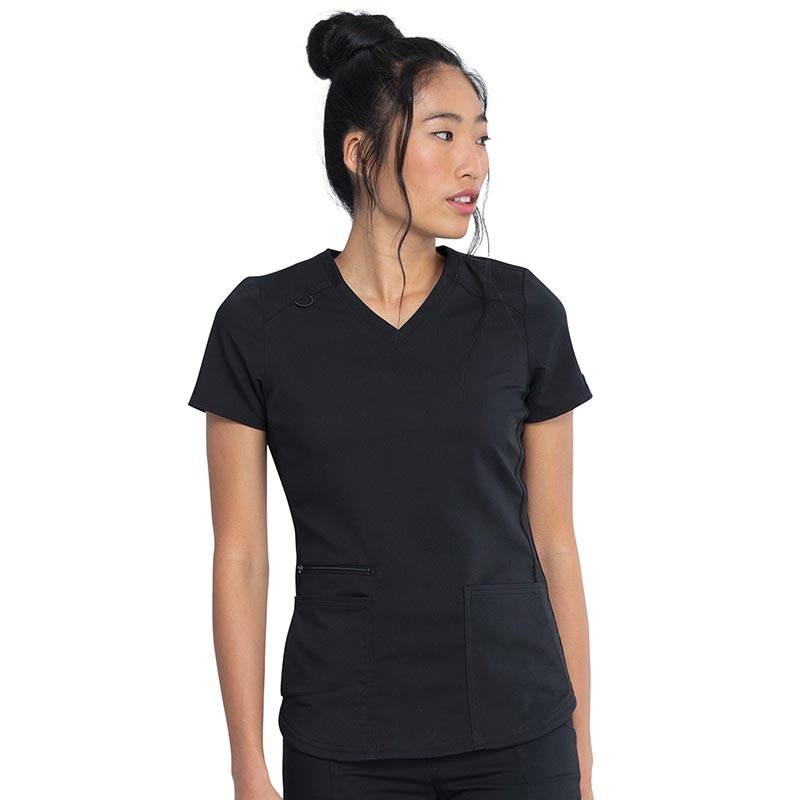 tunique médicale femme col v