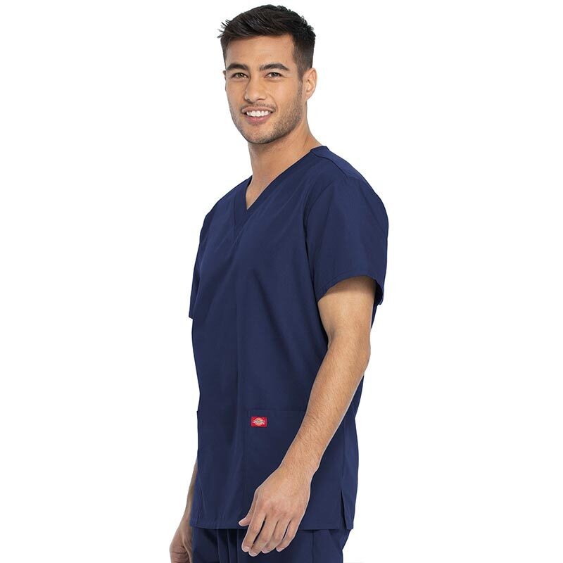 Ensemble médical col V mixte bleu marine Dickies