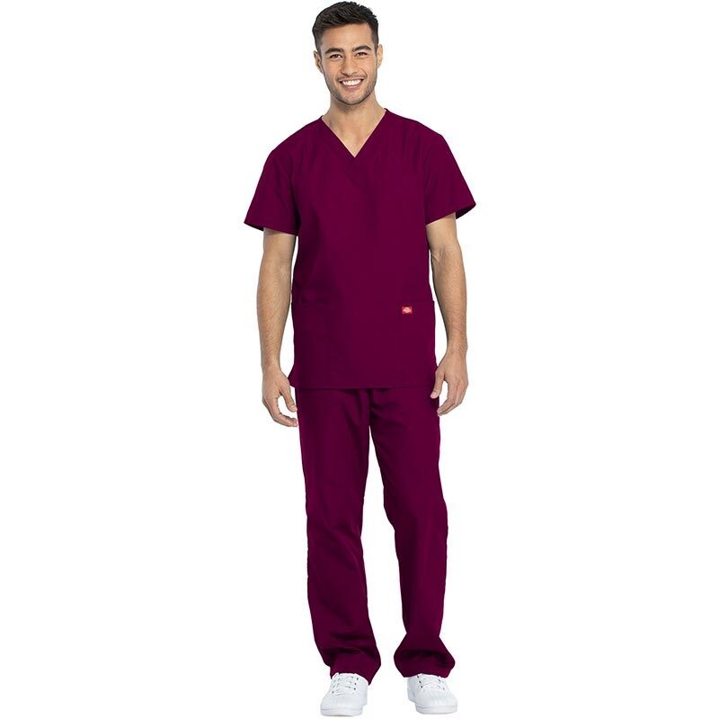 Ensemble médical mixte bordeaux Dickies