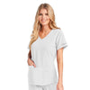 Tunique Médicale Femme Blanche Col V - SKECHERS