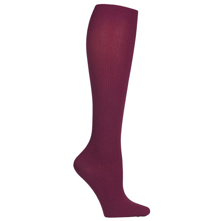 chaussettes de compression bordeaux