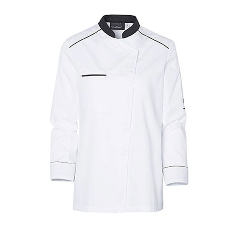 Veste de cuisine manches longues pour femme