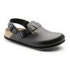 Sabot de Travail Mixte Tokio Cuir Noir Modèle Super Grip - BIRKENSTOCK