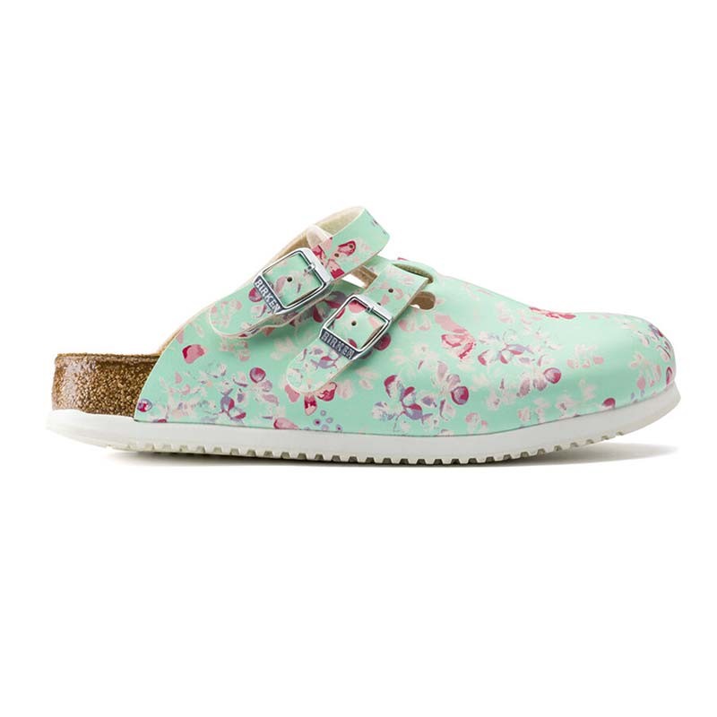 Sabot birkenstock kay flower field mint