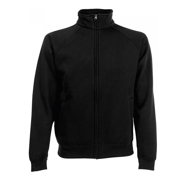 veste noire molletonnée toptex