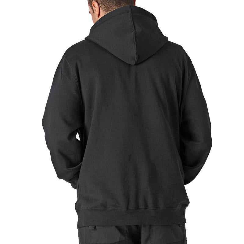 sweat noir pour homme capuche