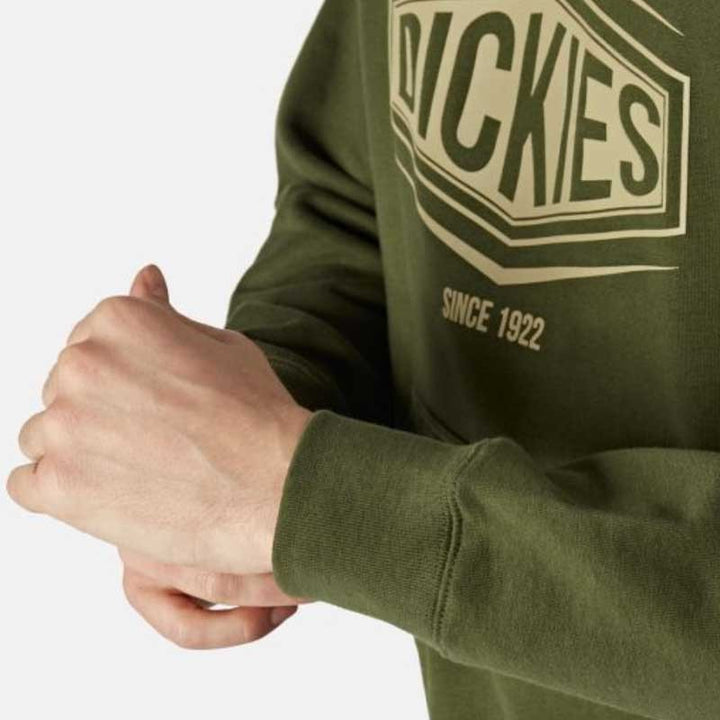 sweat kaki à capuche dickies