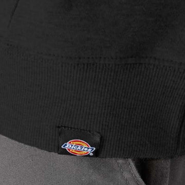 Sweat noir logo marque