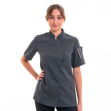 veste de cuisine unera grise robur
