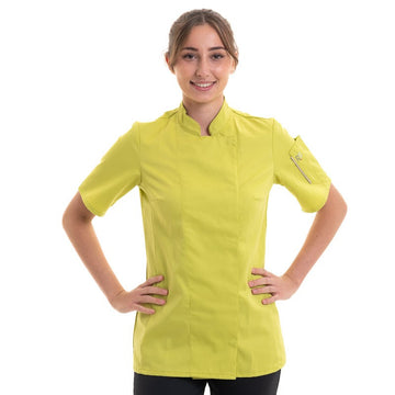 veste nero pour femme pistache