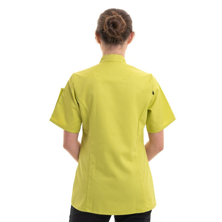 veste de cuisine verte unera robur