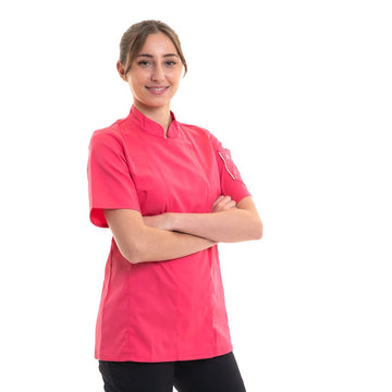 veste patissiere rose fuschia robur