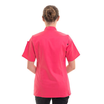 veste rose pour femme cuisine