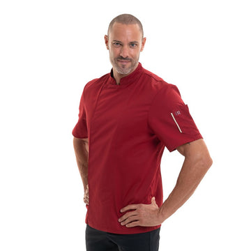 veste de cuisine manches courtes idéal pour fortes chaleurs