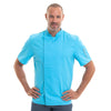 Veste de Cuisine Homme Manches Courtes Bleu - ROBUR