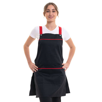 Chasuble EZAC Noir et rouge - ROBUR