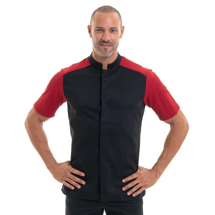 Veste de Boucher Carne Noir Cerise ROBUR