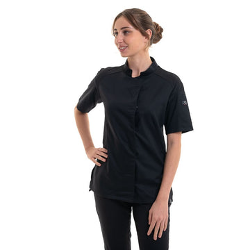 Veste de cuisine femme robur détail dos maille 37.5 aérée