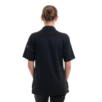 veste de cuisine technologie 37.5 pour femme matiere polycoton respirant