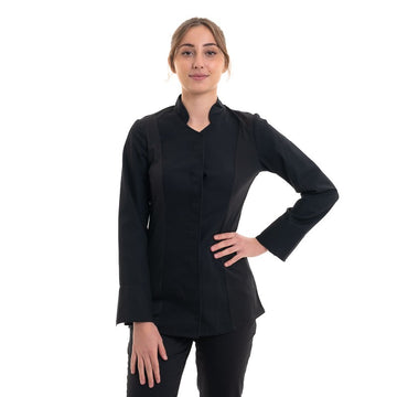 veste de cuisine manches longues abella