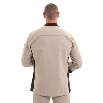 Veste tendance beige pour patissier et boulanger robur